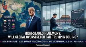 Can Trump successfully pull off his bet with Beijing that his win instead of Obama at the ballot box will validate U.S. interests—or will global overstretch prove too much for him? 